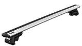 Thule Raised Railing WingBar Evo Silver