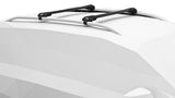 Thule Flush Railing  WingBar Edge Black Outback